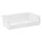 Quantum Storage Systems Hang & Stack Storage Bin, Polypropylene, Clear, 5 in H, 16 1/2 in W, 10 7/8 in L QUS245CL - alternate 2