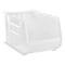 Quantum Storage Systems Hang & Stack Storage Bin, Polypropylene, Clear, 10 in H, 11 in W, 18 in L QUS260CL - alternate 2