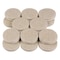 Zoro Select Felt Pads, Self-Stick, Round, 1", PK16 10J989 - alternate 2