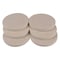 Zoro Select Felt Pads, Self-Stick, Round, 2", PK6 10J991 - alternate 1