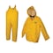Viking 3-Piece Rainsuit with Detachable Hood, Polyester, PVC, 0.35 mm Thick, Detachable, Yellow, XL 2110Y-XL - alternate 1