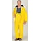Viking 3-Piece Rainsuit with Detachable Hood, Polyester, PVC, 0.35 mm Thick, Detachable, Yellow, XL 2110Y-XL - alternate 2