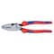 Knipex 9 1/4 in Linemans Plier High Leverage w/ Fish Tape Puller, Wire Crimper, Steel 09 12 240 - alternate 1