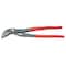 Knipex 10 in Knipex Cobra V-Jaw Water Pump Plier Serrated, Plastic Grip 87 51 250 - alternate 1