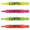 Hi-Liter Desk-Style Highlighters, Chisel Tip, Assorted Colors, Smear Safe, Nontoxic, PK4 7170924063 - alternate 1