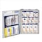 First Aid Only First Aid Kit, Serves 25 People, 1112 Components, ANSI Z308.1-2009, Metal Cabinet Case 1050-FAE-0103 - alternate 1