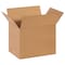 Zoro Select 14 in x 10 in x 10 in Shipping Box, Kraft, Corrugate, Single Wall, 32 ECT 11A707 - alternate 1