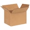 Zoro Select 6 in x 4 in x 4 in Shipping Box, Kraft, Corrugate, Single Wall, 32 ECT 11K584 - alternate 1