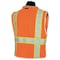 Condor 2XL Class 2 High Visibility Vest, Orange 11K785 - alternate 2