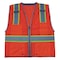 Condor 2XL Class 2 High Visibility Vest, Orange 11K785 - alternate 1