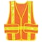 Kishigo Medium Class 3 High Visibility Vest, Orange 1551-M - alternate 5