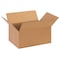 Zoro Select 13 in x 9 in x 6 in Shipping Box, Kraft, Corrugate, Single Wall, 32 ECT 11R217 - alternate 1