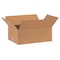 Zoro Select 16 in x 10 in x 6 in Shipping Box, Kraft, Corrugate, Single Wall, 32 ECT 11R384 - alternate 1