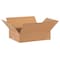 Zoro Select 16 in x 12 in x 4 in Shipping Box, Kraft, Corrugate, Single Wall, 32 ECT 11R387 - alternate 1