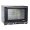 Cadco 11-3/4 x 18-3/4 x 13-3/4" Half Size Convection Oven, 220V, Stainless Steel OV-023 - alternate 1