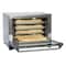 Cadco 11-3/4 x 18-3/4 x 13-3/4" Half Size Convection Oven, 220V, Stainless Steel OV-023 - alternate 2