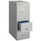 Fireking 15-1/4" W 4 Drawer Fire-Resistant Vertical File Cabinet, Parchment, Legal 4-2131-CPA - alternate 1