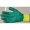 Showa Hi-Vis Cut Resistant Coated Gloves, Cut Level 4 , Dipped , Nitrile , Smooth , M 1 PR S-TEX350M-08 - alternate 2