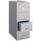 Fireking 12-3/16" W 4 Drawer Fire-Resistant Vertical File Cabinet, Parchment, Letter 4-1825-CPA - alternate 1