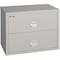 Fireking 25-3/16" W 2 Drawer Fire-Resistant Lateral File Cabinet, Parchment, Letter/Legal 2-3122-CPA - alternate 1