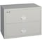 Fireking 31-15/16" W 2 Drawer Fire-Resistant Lateral File Cabinet, Parchment, Letter/Legal 2-3822-CPA - alternate 1