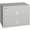 Fireking 38-15/16" W 2 Drawer Fire-Resistant Lateral File Cabinet, Parchment, Letter/Legal 2-4422-CPA - alternate 1