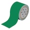 Brady Floor Marking Tape, Polyester, Solid, Green, 2 in W., 8 mil Thickness 104315 - alternate 1
