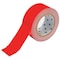 Brady Floor Marking Tape, Polyester, No Legend, Red, 2 in W., 8 mil Thickness 104313 - alternate 1