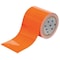 Brady Floor Marking Tape, Polyester, No Legend, Orange, 3 in W., 8 mil Thickness 104346 - alternate 1