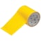 Brady Floor Marking Tape, Polyester, No Legend, Yellow, 4 in W., 8 mil Thickness 104372 - alternate 1