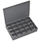 Durham Mfg Gray Compartment Box, 12 In D, 18 In W, 3 In H 111-95-D569 - alternate 1
