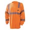 Occunomix Long Sleeve Orange Shirt, Blk Ceva Logo, M LUX-LSETP3B-OM-CEVA_06 - alternate 1