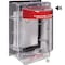 Safety Technology International Universal Stopper Cover, Polycarbonate, Surface Mount, 5 in W x 6 1/4 in H x 5 1/4 in D, Clear STI-1155 - alternate 1