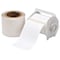 Brady Continuous Label Roll, Polyester, No Legend, Clear, White, 4 in W., 2 mil Thickness 142157 - alternate 1