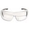 Edge Eyewear Ossa, Safety Glasses, Anti-Scratch, Clear Lens, Black Frame, Full-Frame XF111-L - alternate 3