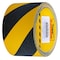 Condor Anti-Slip Tape, Coarse, 60 Grit Size, Striped, Black/Yellow, 4 in x 60 ft, 32 mil Thickness, Acrylic GRAN5020 - alternate 1