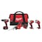 Milwaukee Tool M18 Cordless LITHIUM-ION 4-Tool Combo Kit w/ M18 HACKZALL Recip Saw 2695-24 - alternate 1