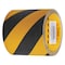 Condor Anti-Slip Tape, Coarse, 60 Grit Size, Striped, Black/Yellow, 6 in x 60 ft, 32 mil Thickness, Acrylic GRAN5045 - alternate 1
