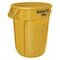 Rubbermaid Commercial BRUTE 32 gal Round Heavy Duty Plastic Can, Yellow, None, Plastic, Not Applicable FG263200YEL - alternate 1