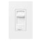 Lutron Fan Control, Slide, Rocker, 1.5Amp, White CTFSQ-F-WH - alternate 1
