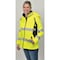 Utility Pro Women's Hi-Vis Jacket, DuPont(TM) PTFE fabric protector, Polymide, Class ANSI Class 2 Black/Yellow UHV668-S - alternate 4