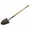 Council Tool Fire Shovel, High Carbon Steel Blade, 38 in L Gray Wood Handle FFSHOSS38 FSS - alternate 1