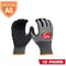 Milwaukee Tool Cut Protection Dipped Gloves, Cut Level A8 , Dipped , Nitrile , Sandy Nitrile , M 12 PK 48-73-7021B - alternate 1