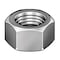 Zoro Select Hex Nut, 3/8"-16, Steel, Grade 2, Hot Dipped Galvanized, 21/64 in Ht, 50 PK U08111.037.0001 - alternate 1