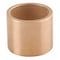 Bunting Bearings Sleeve Bearing, Bronze, 1/2 in Bore Dia, 5/8 in OD, 1/2 in L, 220 Degrees F Max Temp, 3 PK EP081008 - alternate 1
