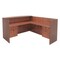 Regency Reception Desk, 82" X 71" X 42", Cherry, Melamine Laminate LRDRT2BFCH - alternate 1