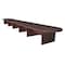 Regency Race Track Conference Table, 52" X 24' X 29",  LCTRT28852MH - alternate 1