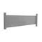 Benchpro Pegboard Backwall, 72 W x 2 D x 14 H, Gray PB72 G - alternate 1