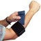 Impacto Elbow Support, Fabric, Single Strap, Black, Blue, Size Universal AIRELBOW - alternate 3