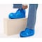 Polyco Disposable Shoe Covers, Polyolefin, Blue, Slip Resistant Sole: Yes , Regular 49310 - alternate 4